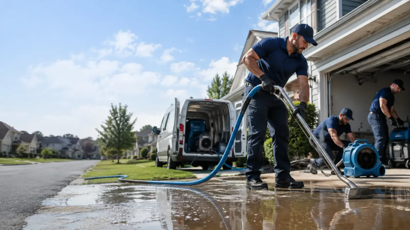 Flood Damage Restoration in Hendrix, OK